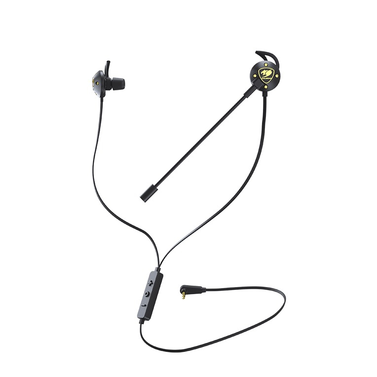 Image of Cougar - Attila Gaming Kopfhörer In-Ear 3.5 mm Headset mit Mikrofon - Schwarz bei Apfelkiste.ch