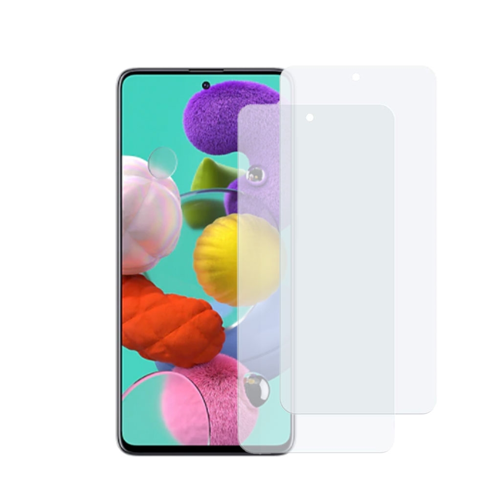 Image of Crocfol DIEFOLIE - (2er Set) Samsung Galaxy A51 (2019) Case Friendly Flüssig Display Schutzfolie (DF5158-CF) - Transparent bei Apfelkiste.ch