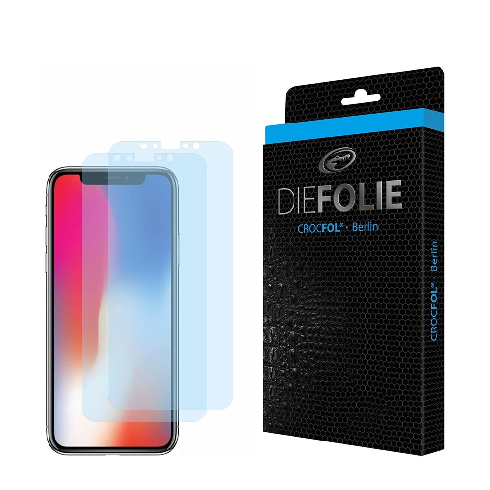 Image of Crocfol DIEFOLIE - (2er Set) Samsung Galaxy S21+ Plus 5G Case Friendly Flüssig Display Schutzfolie (DF5249-CF) - Transparent bei Apfelkiste.ch