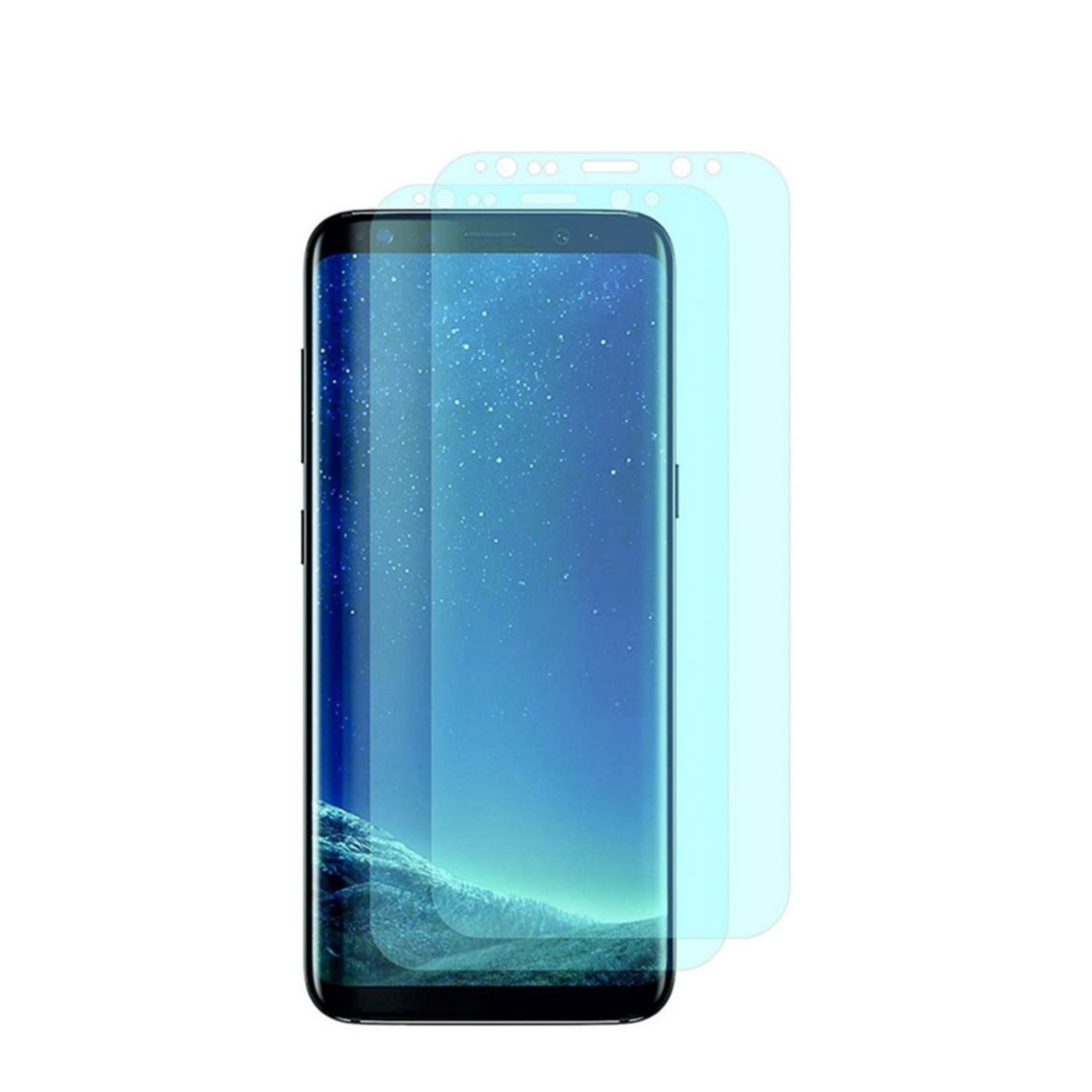 Image of Crocfol DIEFOLIE - (2er Set) Samsung Galaxy S9+ Plus Case Friendly Flüssig Display Schutzfolie (DF4693-CF) - Transparent bei Apfelkiste.ch
