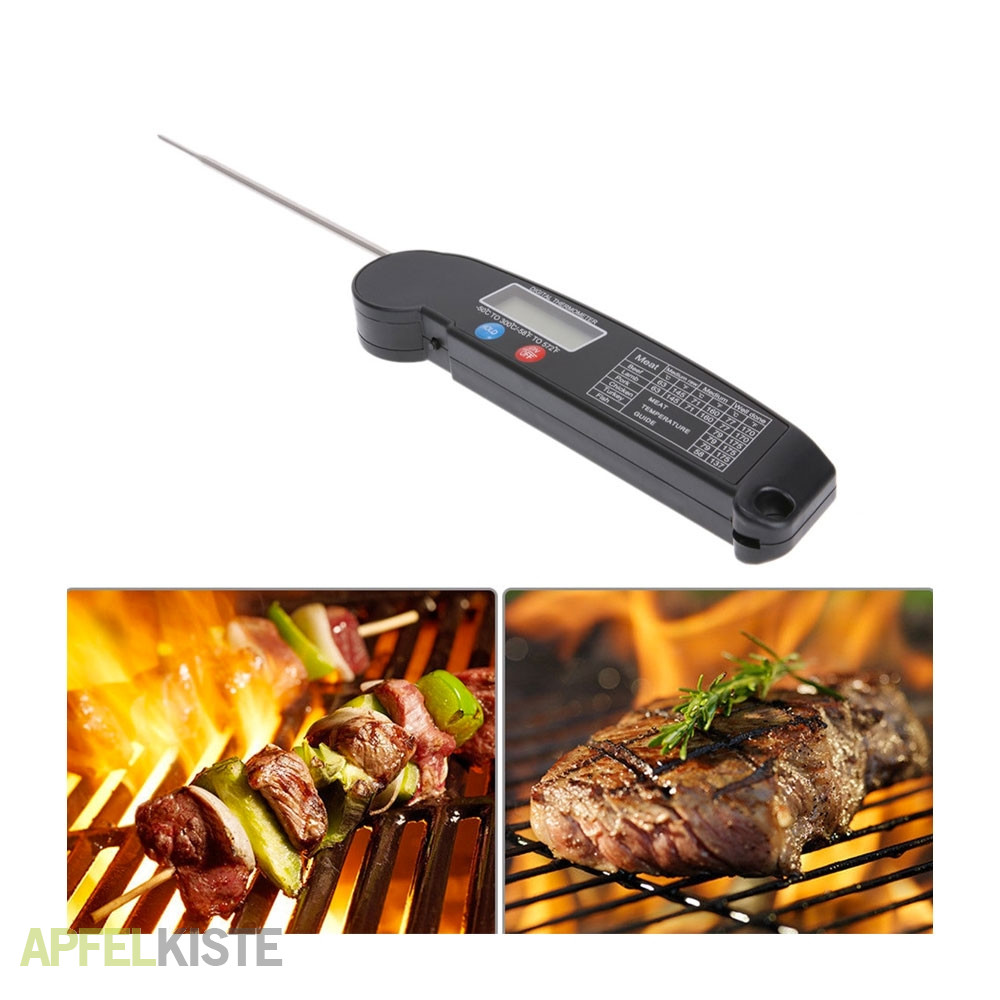 1X Digital Kuche Thermometer Lebensmittel Kochen BBQ Thermometer Fleisch Steak 