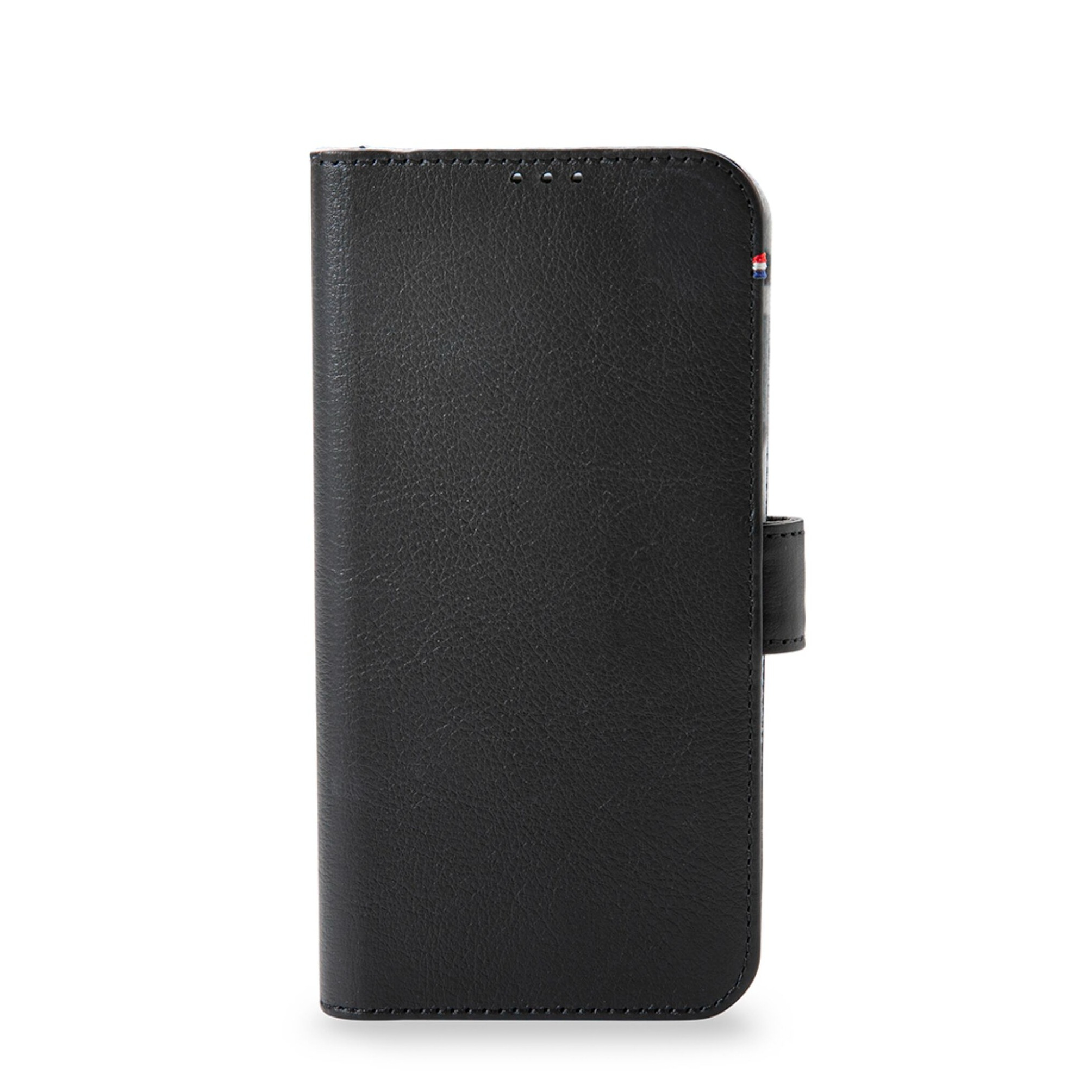 Image of Decoded - 2in1 iPhone 13 Mini Echtleder Magnet Wallet Case Tasche Flip Cover (D22IPO54DW4BK) - Schwarz bei Apfelkiste.ch