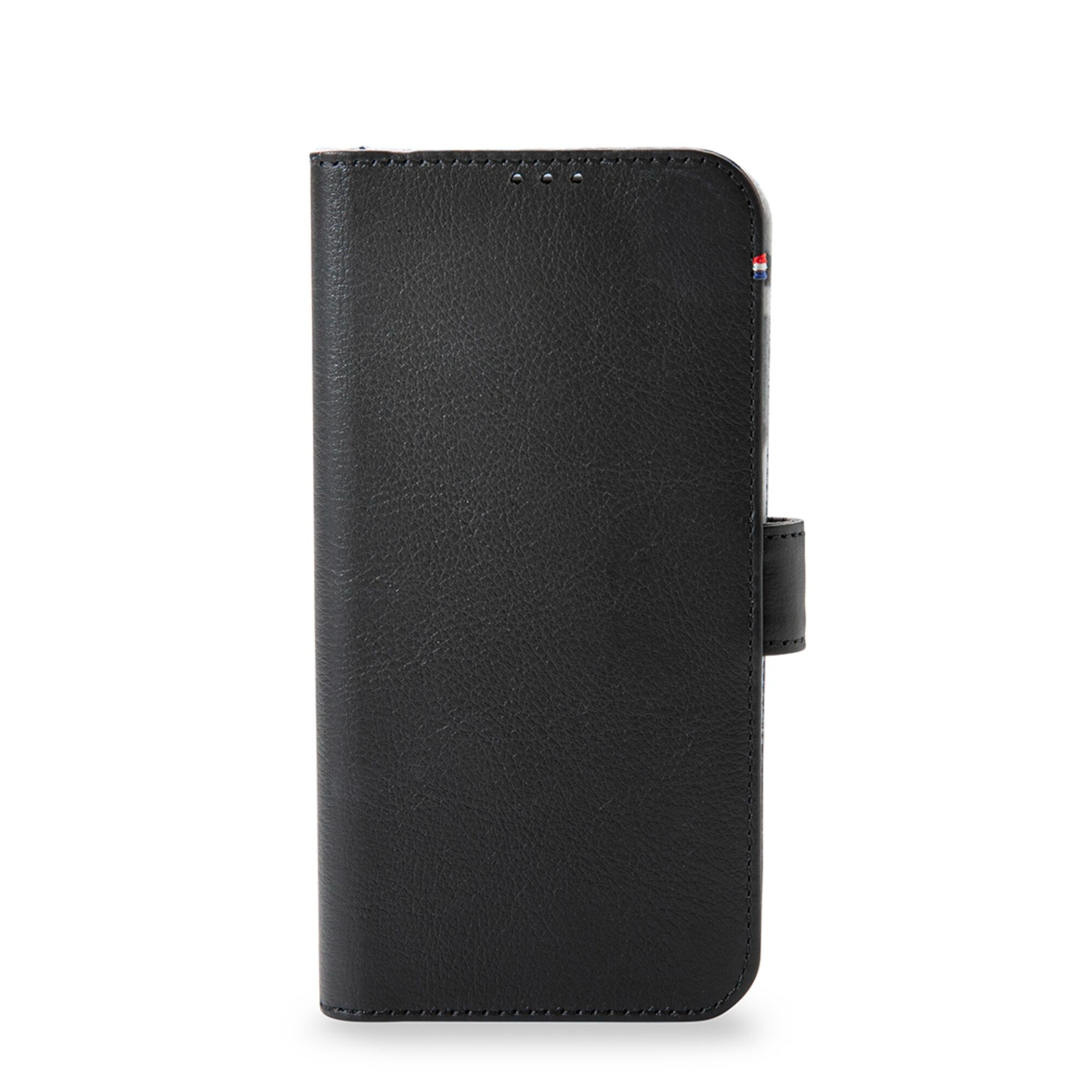 Image of Decoded - 2in1 iPhone 13 Pro Echtleder Magnet Wallet Case Tasche Flip Cover (D22IPO61PDW4BK) - Schwarz bei Apfelkiste.ch