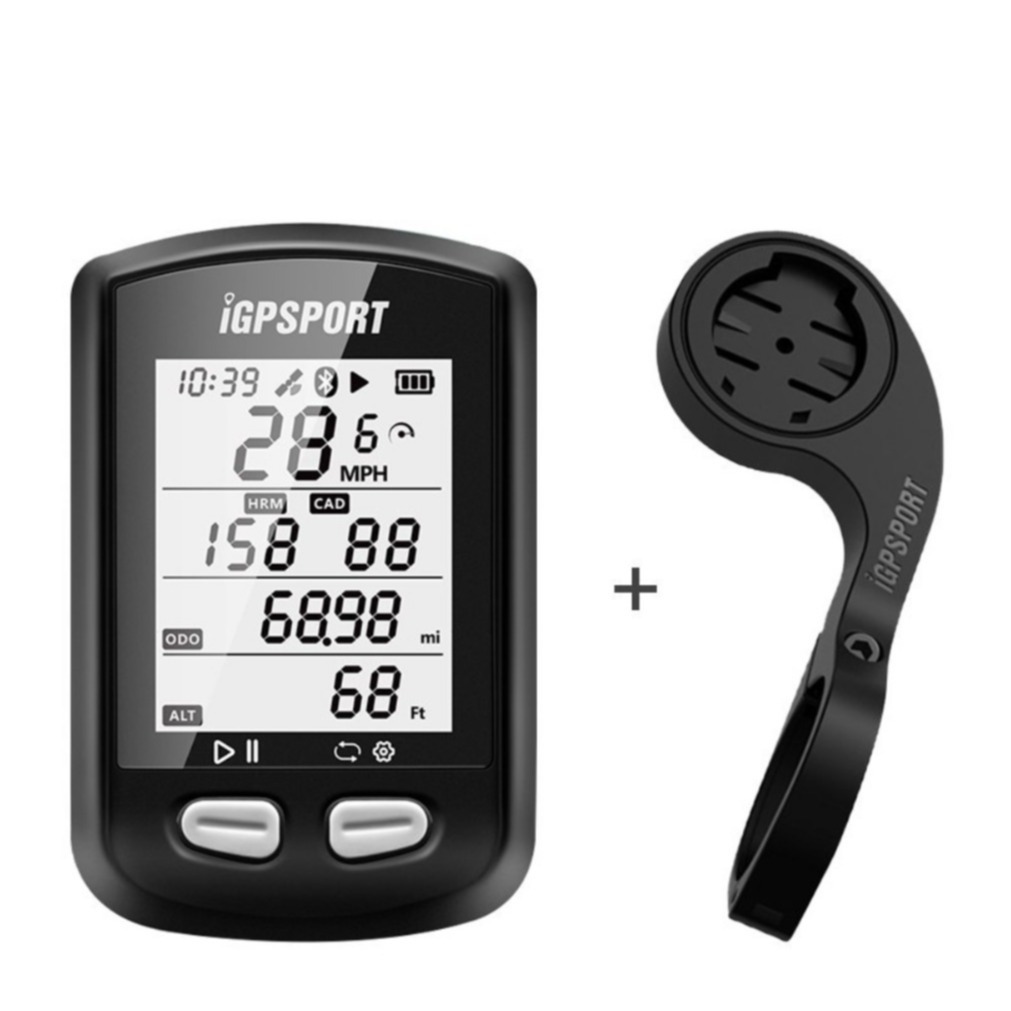 Image of Digitaler GPS USB Fahrrad Tacho Geschwindigkeitsmesser Velo Temperatur / Kilometer Messgerät mit LCD Anzeige + Fahrradhalterung bei Apfelkiste.ch