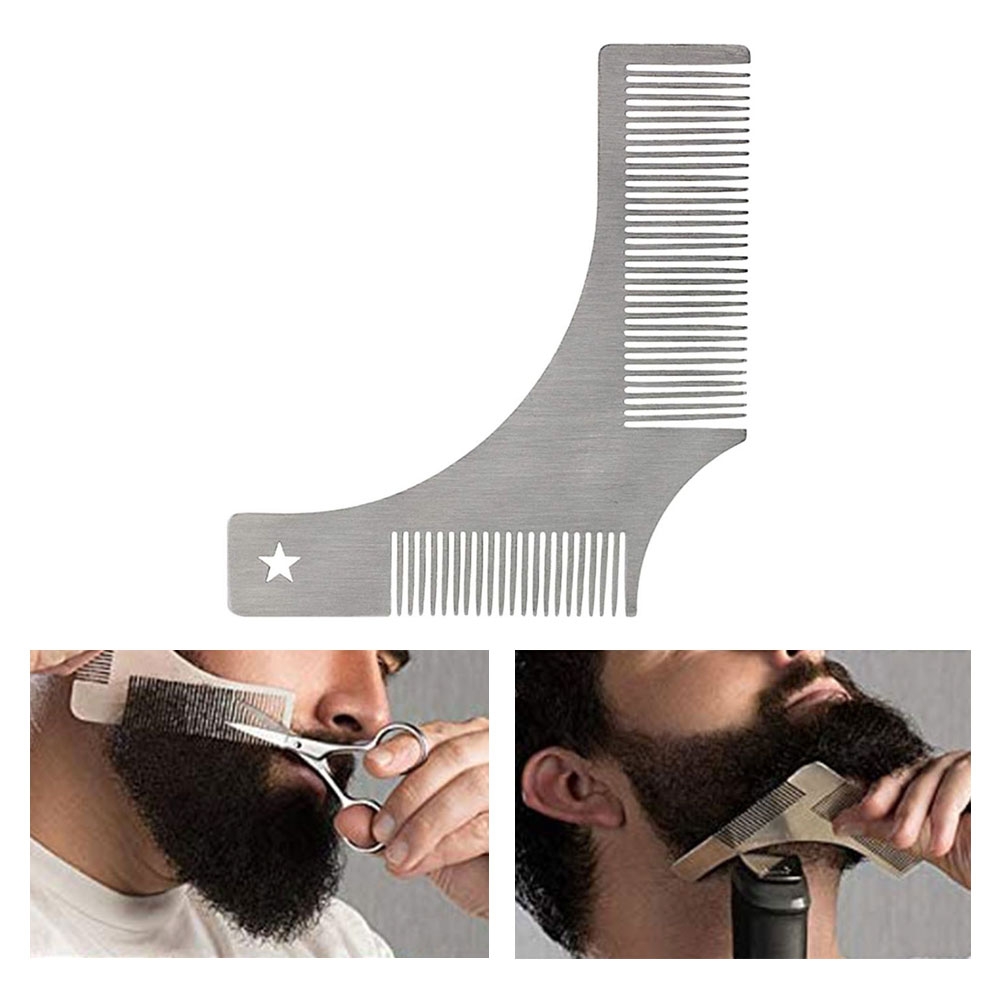 Die Bartschablone - Rasur-Ergebnisse wie vom Barbier! 
