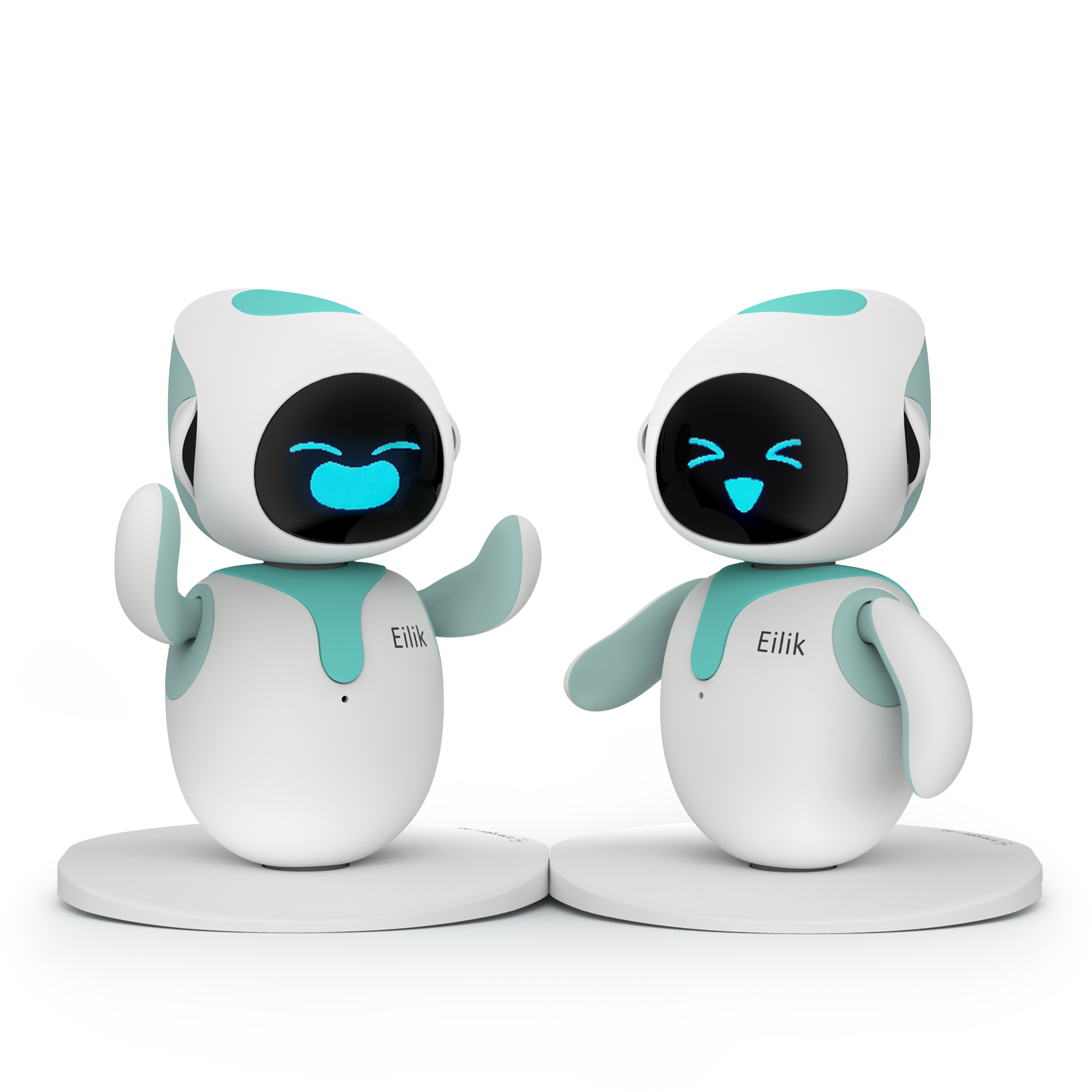 Robot Pendentif Eilik – Mini IA Interactive, Jouet électronique, Compagnon Suspendu, Cadeau Pour Couples Et Amis