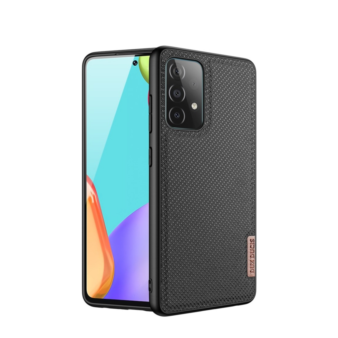 Image of Dux Ducis - Samsung Galaxy A52s 5G / A52 (5G) Hybrid Hülle TPU Bumper + Nylon Rückseite - Schwarz bei Apfelkiste.ch