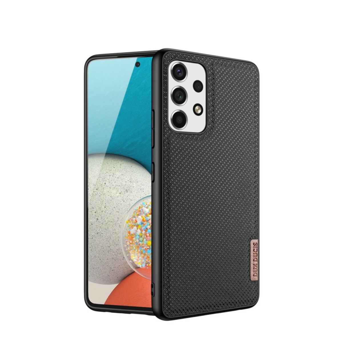 Image of Dux Ducis - Samsung Galaxy A33 5G Hybrid Hülle TPU Bumper + Nylon Rückseite - Schwarz bei Apfelkiste.ch