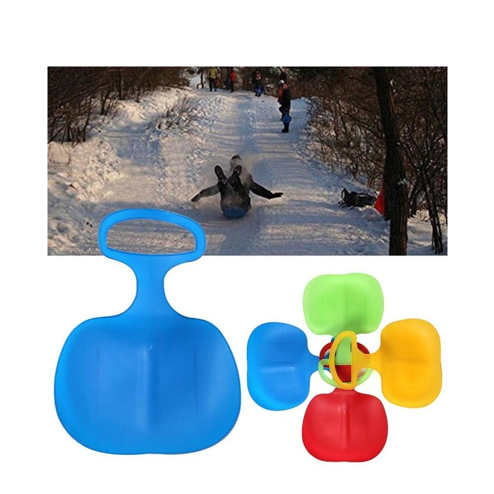 Schlitten und Schneerutscher mit Logo