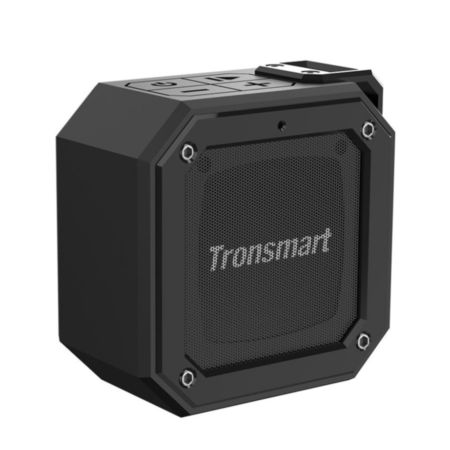 Image of Tronsmart - 10W Element Groove Bluetooth Lautsprecher Wasserdicht (IPX7) Aux In / USB C / Micro SD Kartenslot (322483) - Schwarz bei Apfelkiste.ch