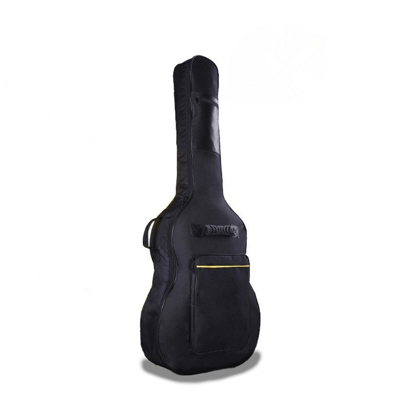 Image of (105x42x12cm) Gepolsterte Gitarren Abdeckung Wasserdichte Tasche mit Tragegurt - Schwarz bei Apfelkiste.ch