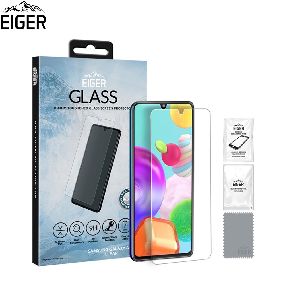 Samsung Galaxy A41 Panzer Glas Display Schutzfolie Case Friendly (EGSP00596)
