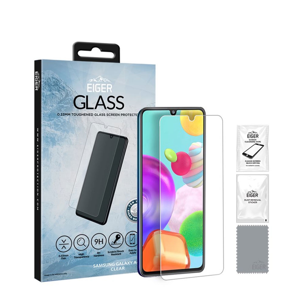 Image of Eiger - Samsung Galaxy A41 2.5D Panzer Glas Display Case Friendly (EGSP00596) bei Apfelkiste.ch