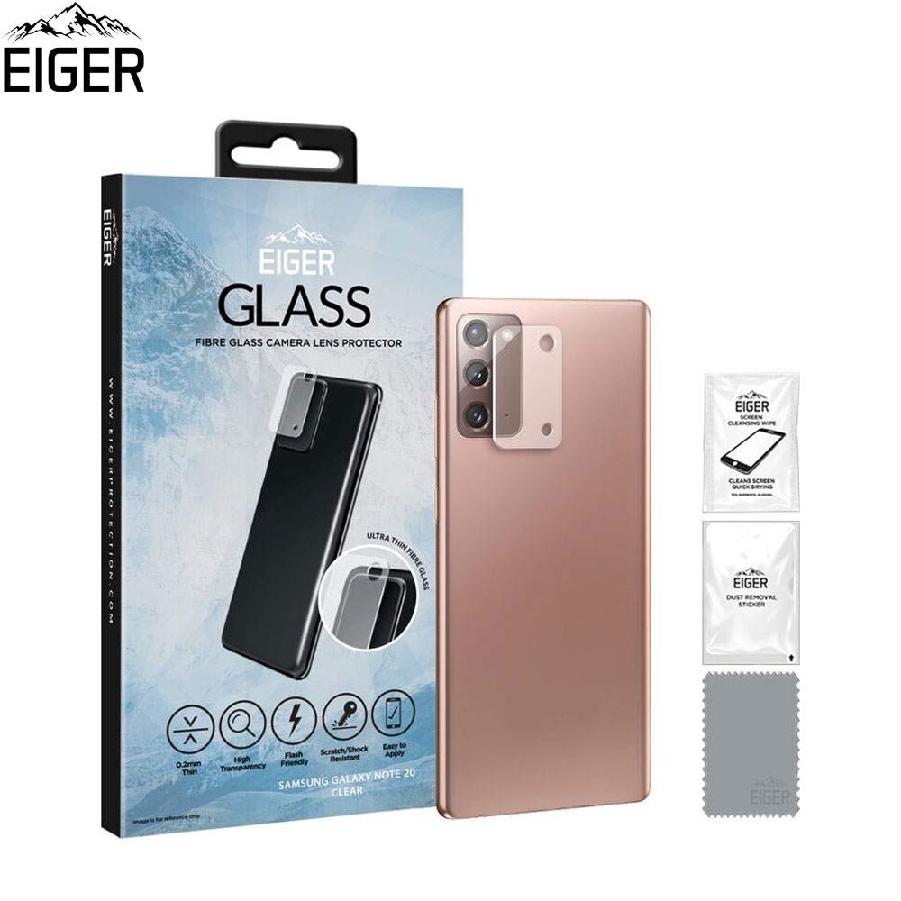 Samsung Galaxy Note 20 / 20 5G Explosionsgeschützte Kamera Fiberglas Schutzfolie 0.2 mm (EGSP00656)