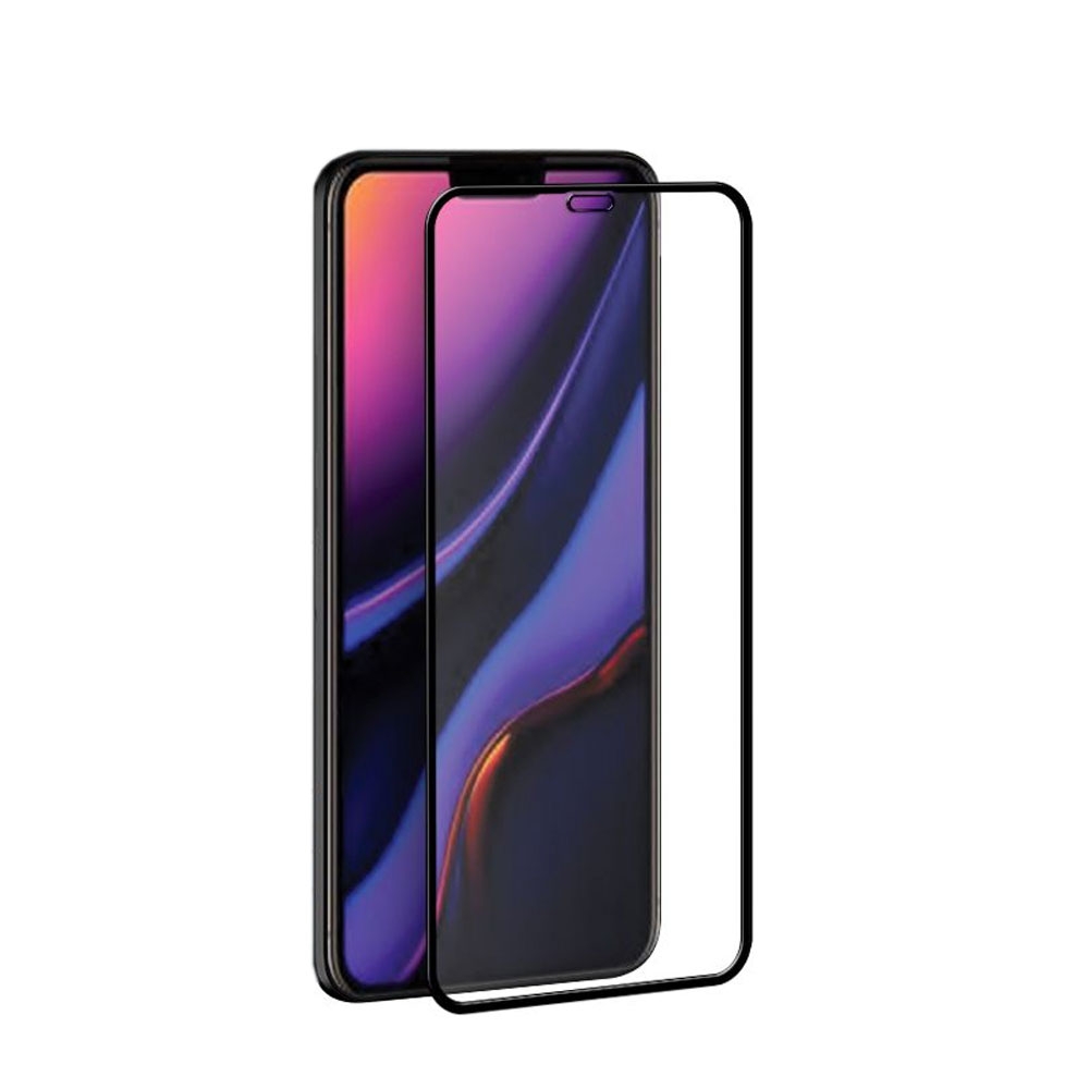 Image of Eiger - iPhone 11 / iPhone XR 3D Vollbild Glas Display mit Rahmen (EGSP00523) - Schwarz bei Apfelkiste.ch