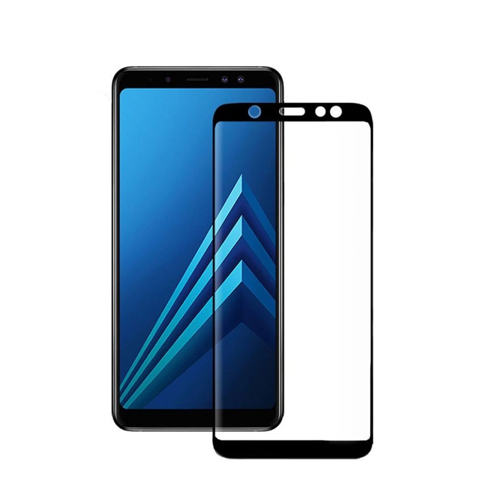Image of Eiger - Samsung Galaxy A6 (2018) Vollbild 3D Glas Display mit Rahmen (EGSP00266) - Schwarz bei Apfelkiste.ch