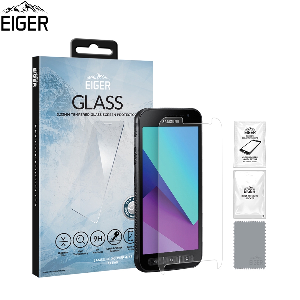 Samsung Galaxy Xcover 4S / Xcover 4 Panzer Glas Display Schutzfolie Case Friendly (EGSP00538)