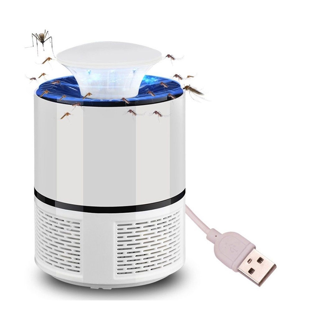 Image of Elektrische USB Photokatalyse Anti Moskito Insekten Lampe Mücken Falle - Weiss bei Apfelkiste.ch