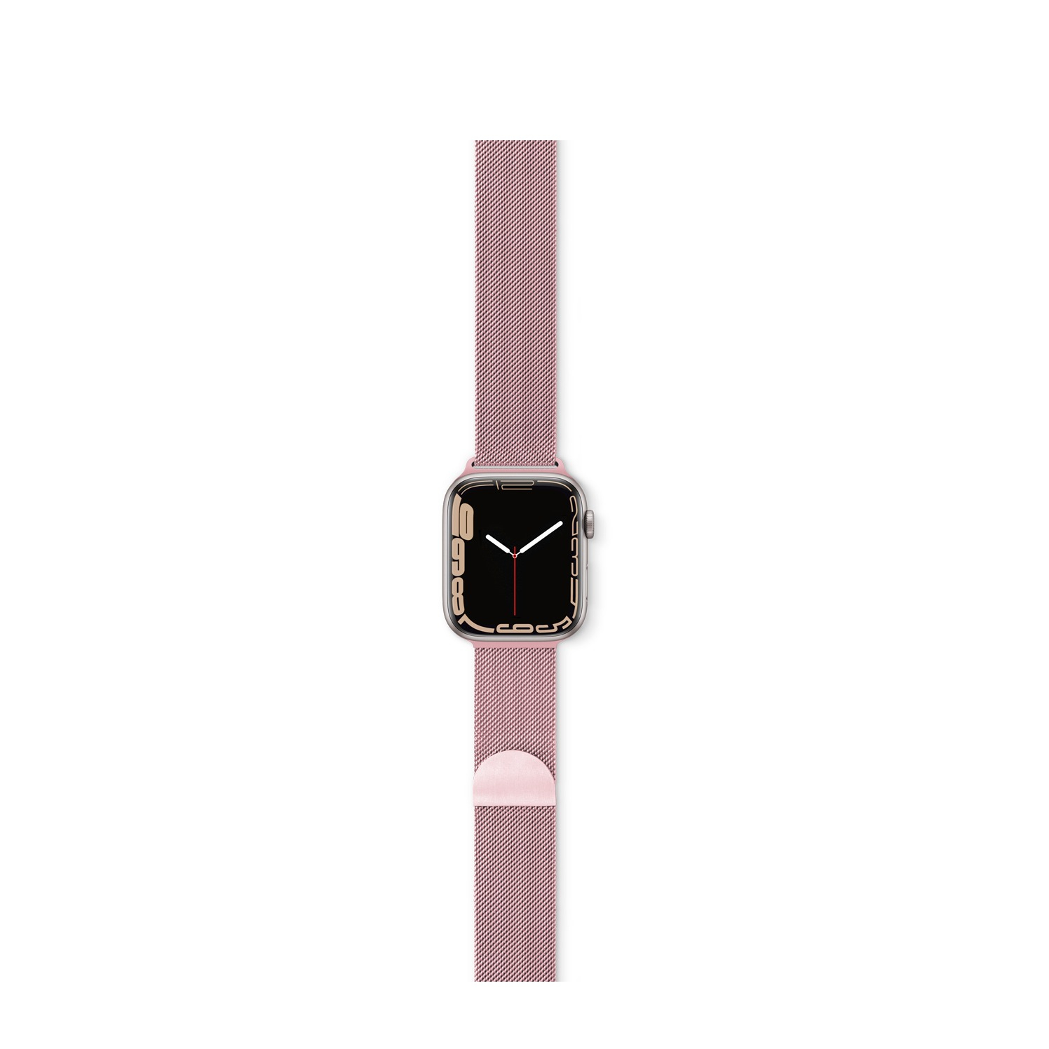 Image of Epico - Apple Watch (45/44/42 mm) Ersatz Magnet Armband Milanaise (Gelenkumfang: 175-275mm) - Roségold bei Apfelkiste.ch