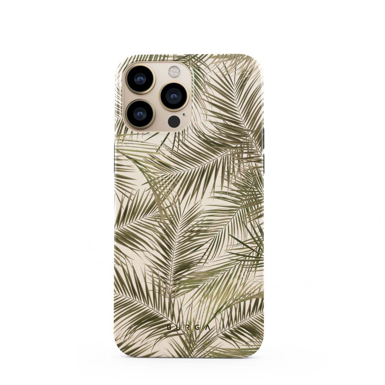 Image of Burga - iPhone 13 Pro Max Hybrid Hardcase Schutzhülle Tough - Happy Place Palm bei Apfelkiste.ch