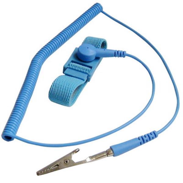 Image of Dehnbares Erdungskabel mit Handschlaufe für Handy Reparatur - Blau bei Apfelkiste.ch