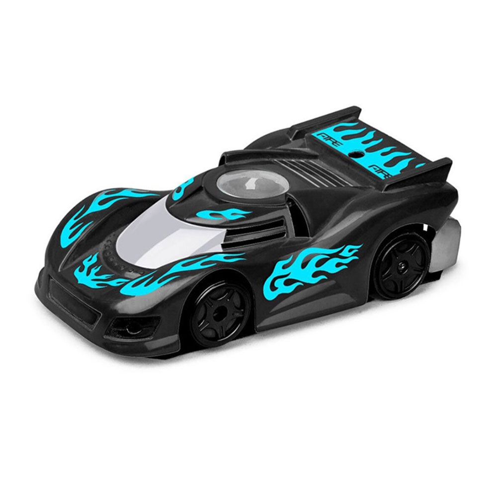 Image of (12.4x6.5cm) Ferngesteuerter 2.4GHz Wall Climbing RC Auto 360° Drehung Anti-Schwerkraft - Schwarz / Blau bei Apfelkiste.ch