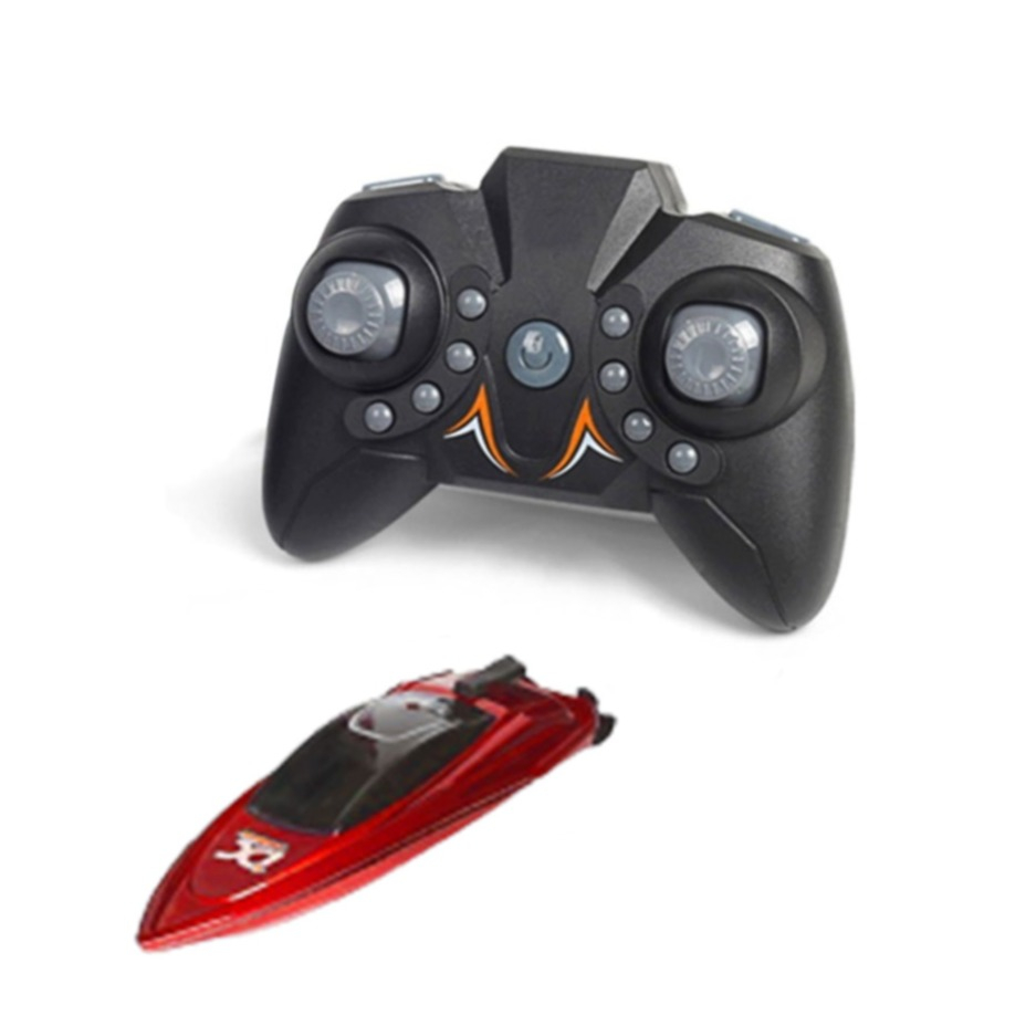 Image of Ferngesteuertes 2.4GHz RC Wasser Spielzeug Mini Speed Boot + Fernbedienung - Rot bei Apfelkiste.ch