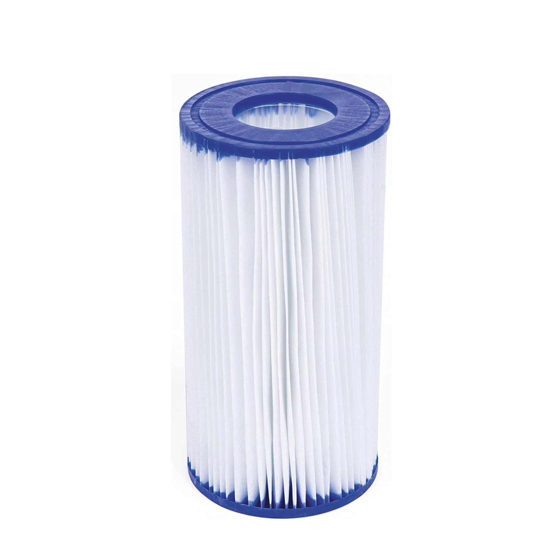 Image of (Typ II) Filter Kartusche Pool Zubehör für Bestway Filter Pumpe - Weiss / Blau bei Apfelkiste.ch