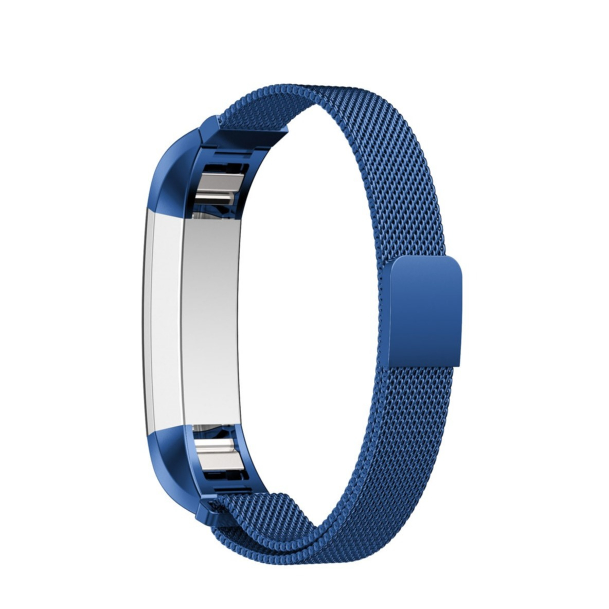 Image of (Gr. M) Fitbit Alta / Alta HR Edelstahl Armband Milanaise Magnetverschluss (Gelenkumfang ca. 160-230 mm) - Blau bei Apfelkiste.ch