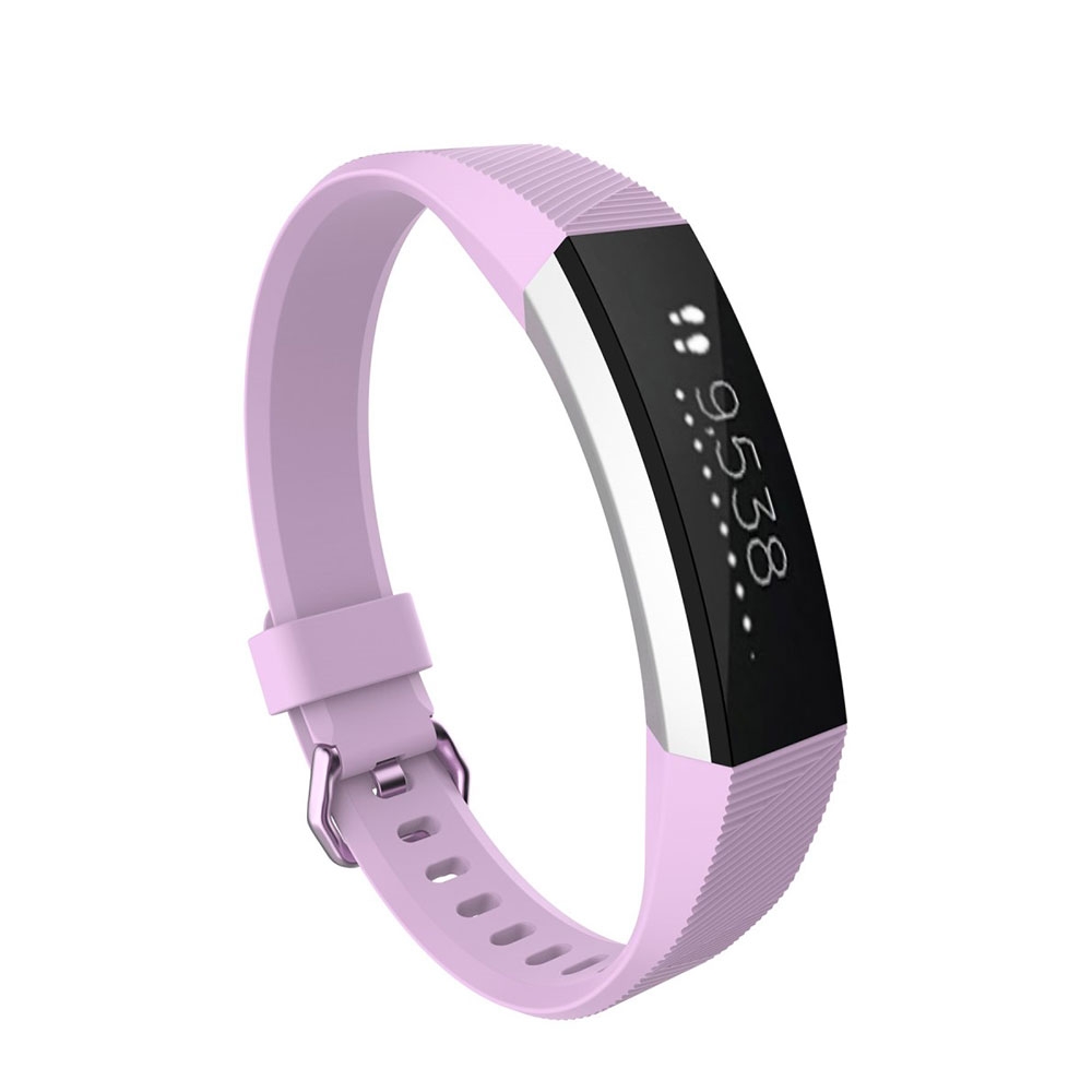 Image of (Gr. S) Fitbit Alta / Alta HR Ersatz Silikon Sport Armband (Gelenkumfang 155-200 mm) - Lila bei Apfelkiste.ch