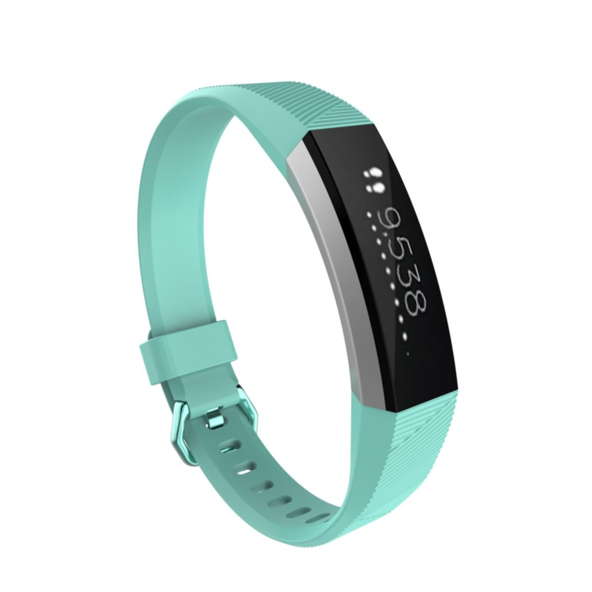 Image of (Gr. L) Fitbit Alta / Alta HR Ersatz Silikon Sport Armband - Türkis bei Apfelkiste.ch