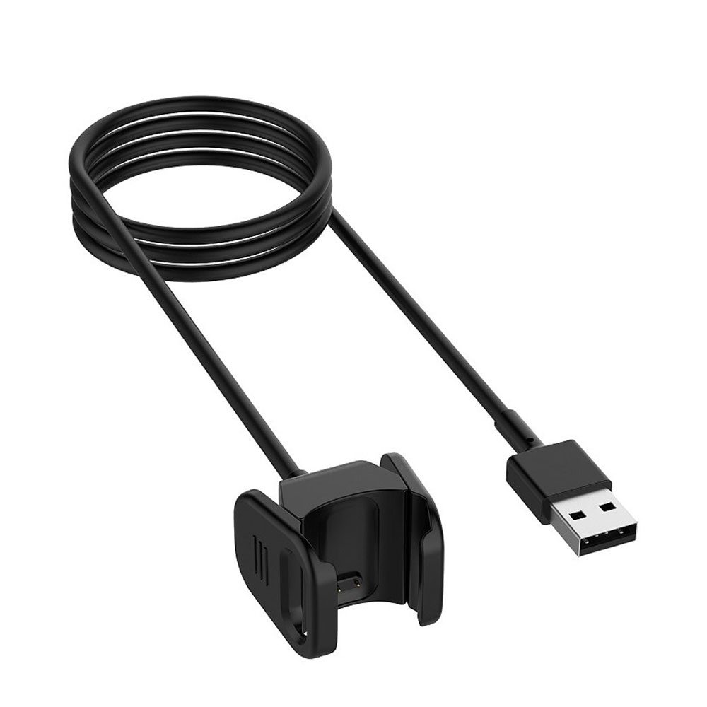 Image of (1m) Fitbit Charge 4 / 3 USB Ladegerät Clip - Schwarz bei Apfelkiste.ch