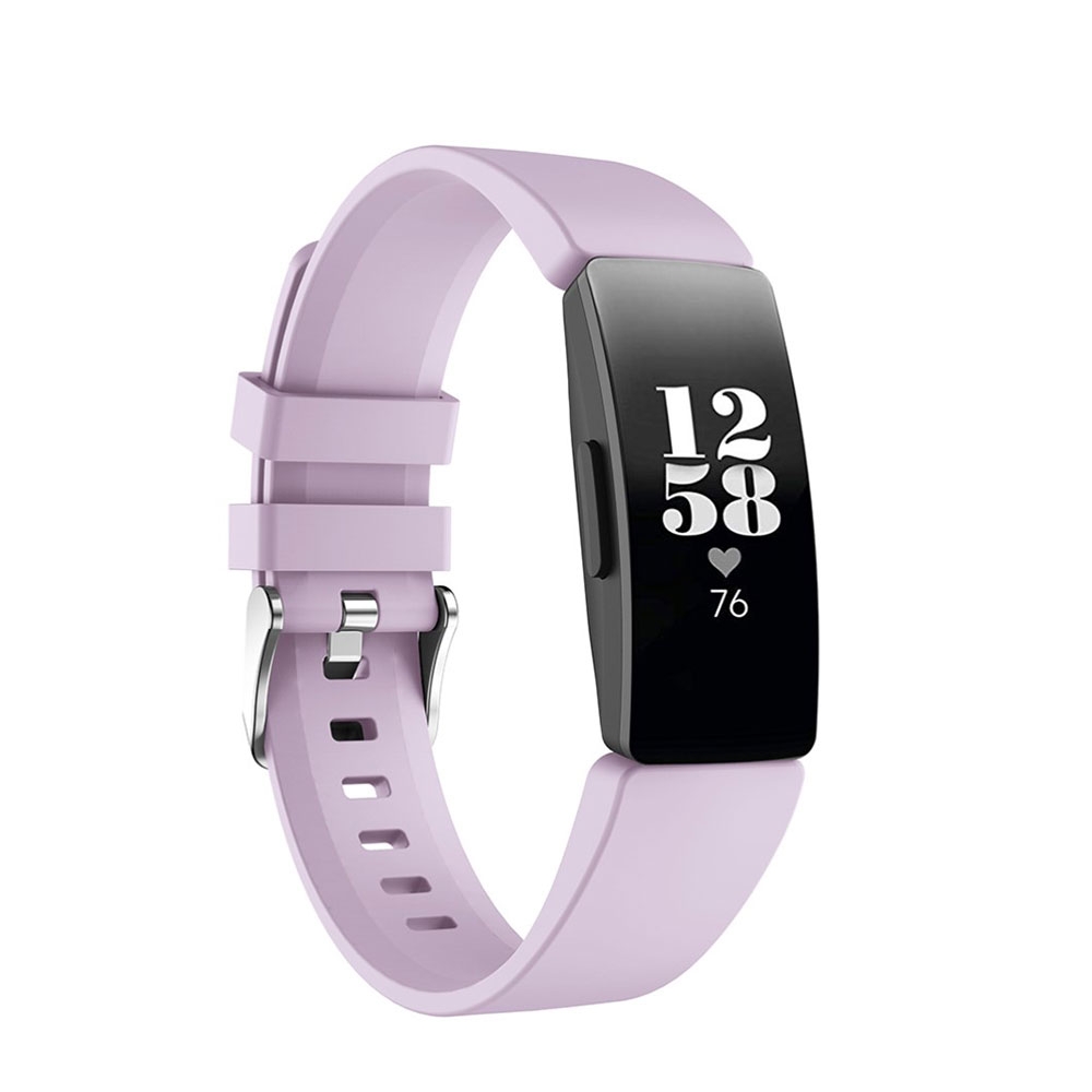 Image of Fitbit Inspire 2 / Inspire HR / Inspire Ersatz Sport Armband aus Silikon Slim Design (Gelenkumfang 140-200 mm) - Lila bei Apfelkiste.ch