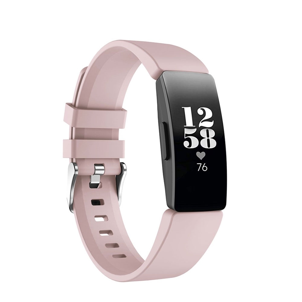 Image of Fitbit Inspire 2 / Inspire HR / Inspire Ersatz Sport Armband aus Silikon Slim Design (Gelenkumfang: 155-200mm) - Rosa bei Apfelkiste.ch