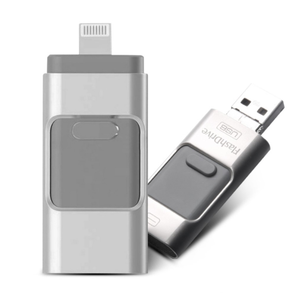 Image of (MFi) Flash Drive HighSpeed USB Stick 32GB Lightning + Micro USB (USB 2.0) bei Apfelkiste.ch