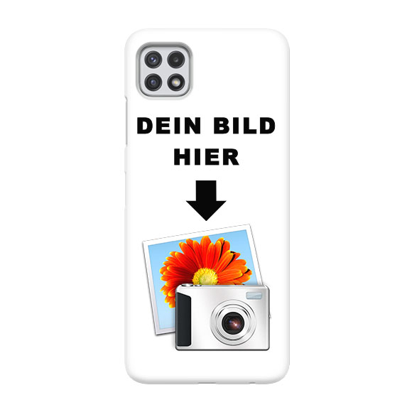 Image of Samsung Galaxy A22 5G Hülle selbst gestalten und bedrucken lassen bei Apfelkiste.ch