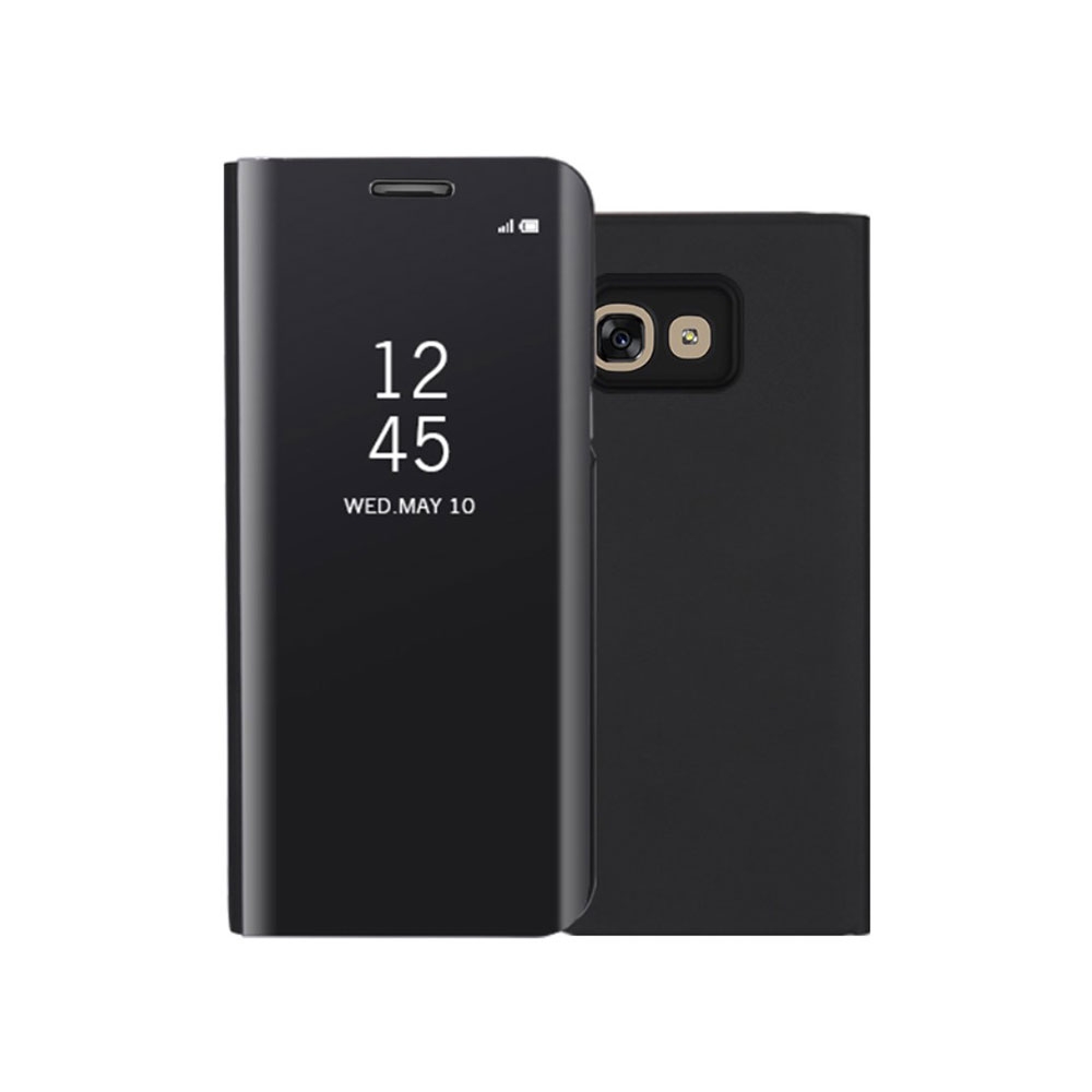 Image of Samsung Galaxy A3 (2017) Clear View Standing Cover Hülle - Schwarz bei Apfelkiste.ch