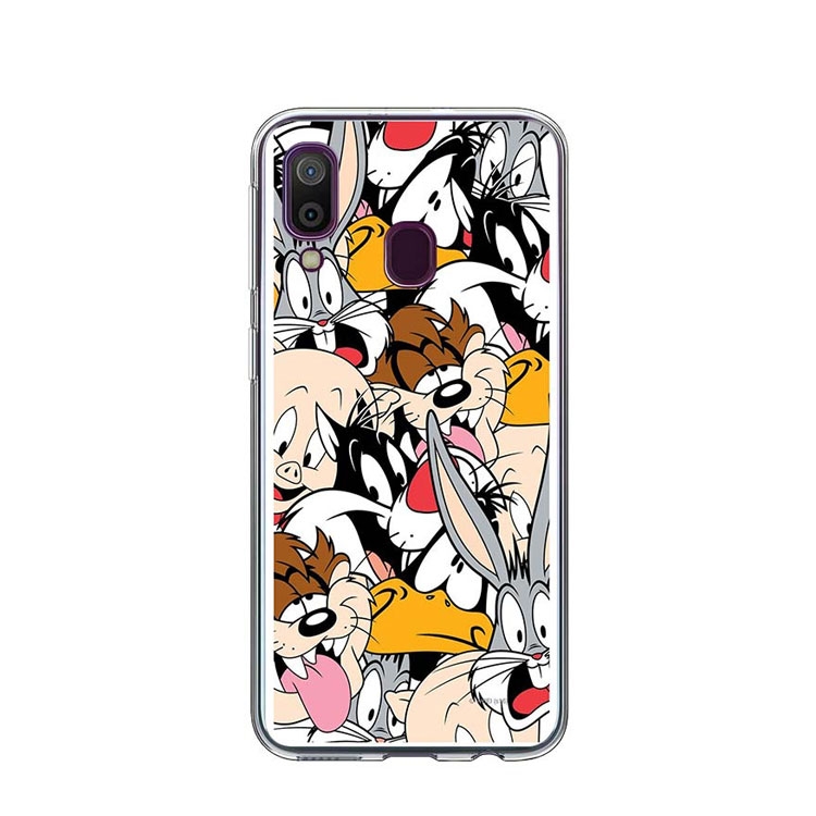 Image of Apfelkiste © - Samsung Galaxy A40 Gummi Case Hülle Ultra Thin Cartoon Tierfamilie bei Apfelkiste.ch