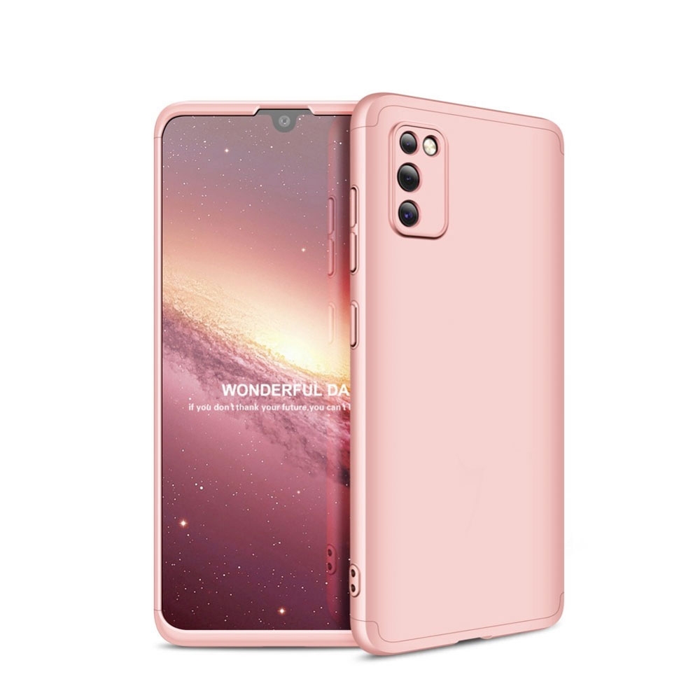 Image of Samsung Galaxy A41 Dual Hardcase Schutz Hülle - Roségold bei Apfelkiste.ch