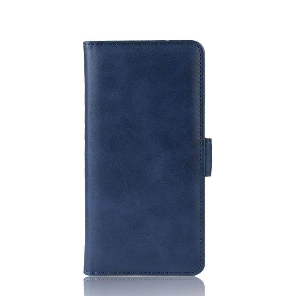 Image of Samsung Galaxy A41 Leder Tasche Kartenfach Smart Magnetverschluss - Blau bei Apfelkiste.ch