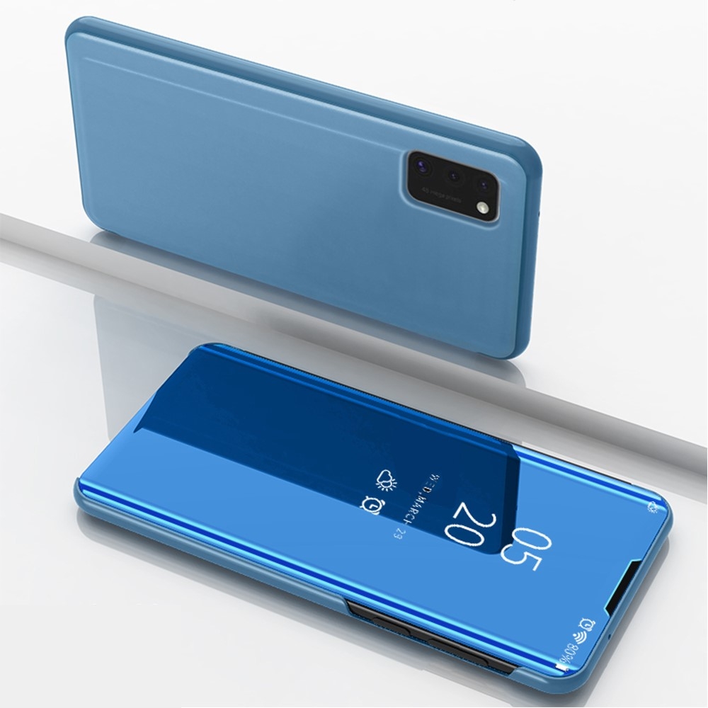 Image of Samsung Galaxy A41 Clear View Cover Hülle - Blau bei Apfelkiste.ch