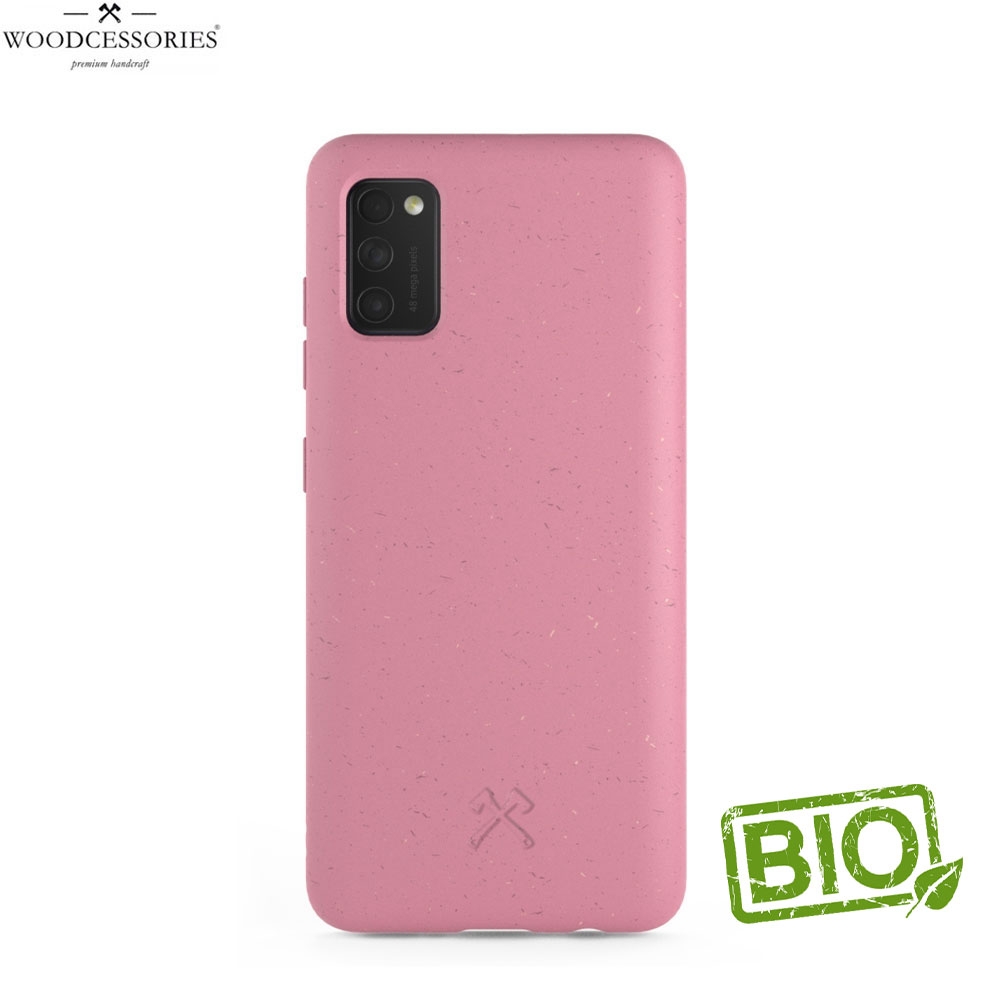 Samsung Galaxy A41 BioCase Schutzhülle Vegan Biologisch Abbaubar (ECO410) - Coral Pink