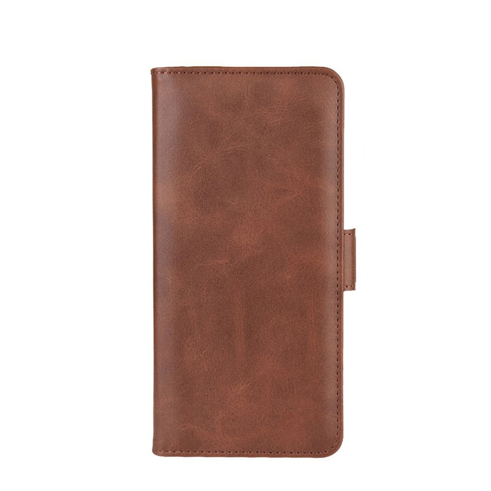 Image of Samsung Galaxy A42 5G Vintage Leder Tasche Flip Cover Fashion Design - Braun bei Apfelkiste.ch