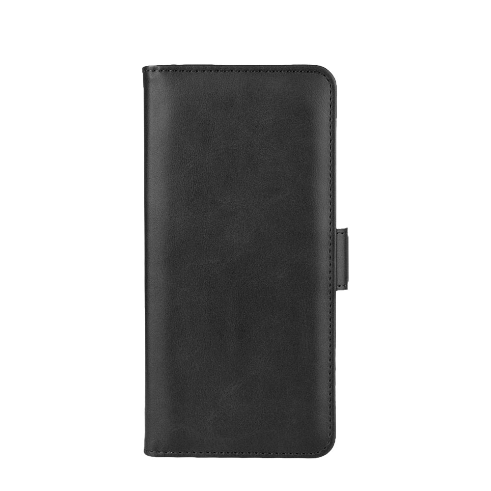 Image of Samsung Galaxy A42 5G Vintage Leder Tasche Flip Cover Fashion Design - Schwarz bei Apfelkiste.ch