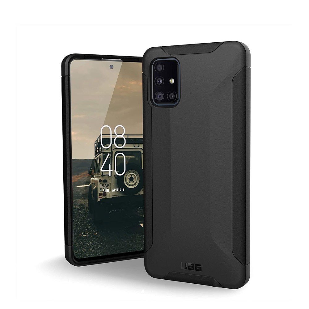 Image of UAG Urban Armor Gear - Samsung Galaxy A51 5G (2020) Schutzhülle Scout (212588114040) - Schwarz bei Apfelkiste.ch