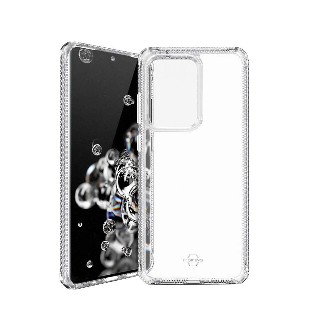 Image of ITSkins - Samsung Galaxy A52s 5G / A52 (5G) Hybrid Clear Antimikrobielle Schutz Hardcase Hülle (Fallschutz 3 Meter) - Transparent bei Apfelkiste.ch