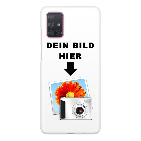 Image of Samsung Galaxy A71 Hülle selbst gestalten und bedrucken lassen bei Apfelkiste.ch