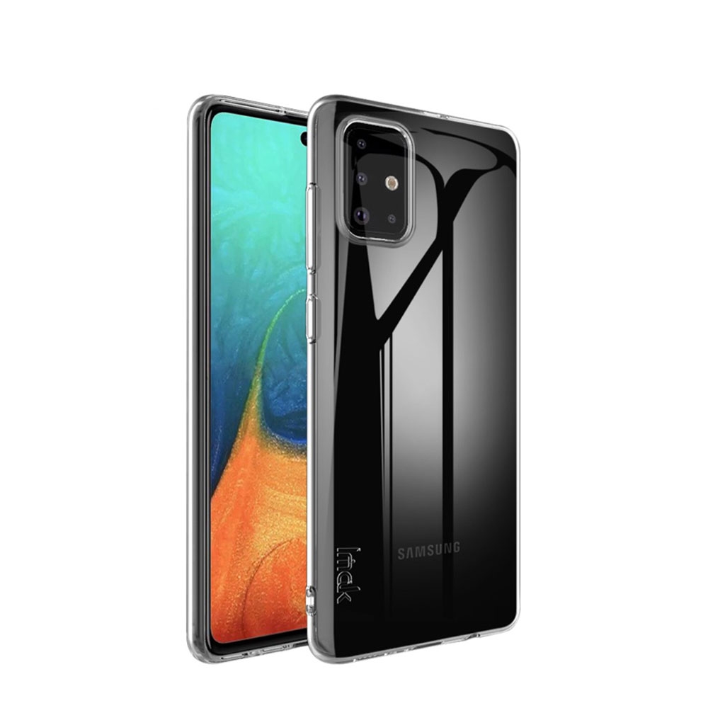 Image of IMAK - Samsung Galaxy A71 Gummi Case Ultra Thin Hülle - Transparent bei Apfelkiste.ch