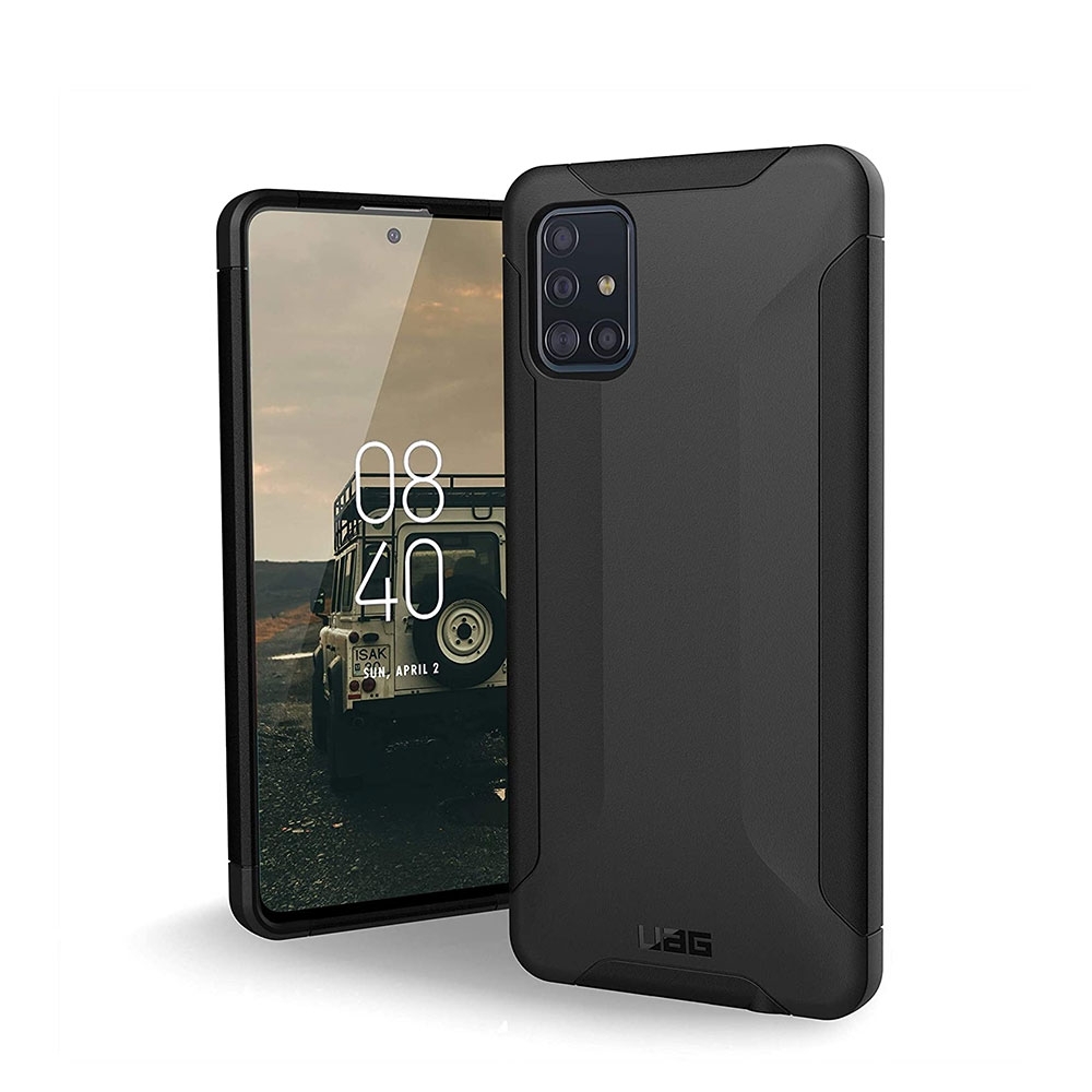 Image of UAG Urban Armor Gear - Samsung Galaxy A71 Schutzhülle Scout (212008114040) - Schwarz bei Apfelkiste.ch