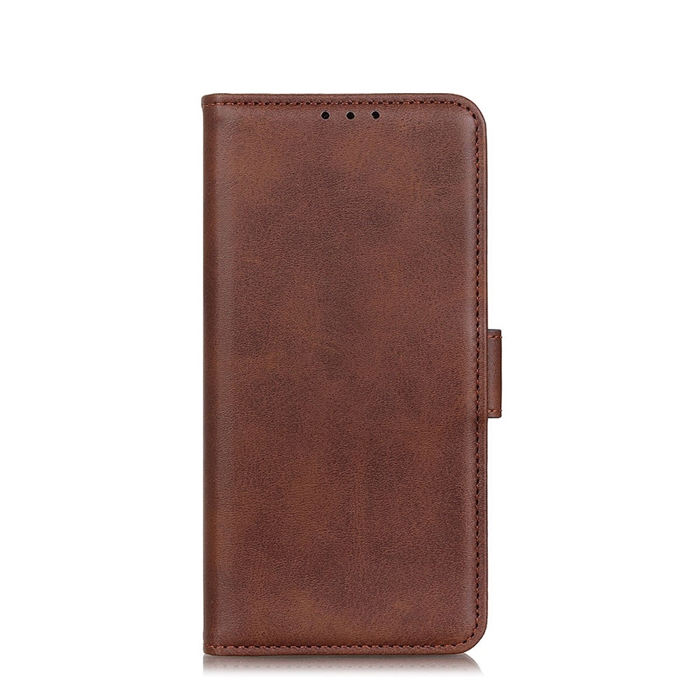 Image of Samsung Galaxy A72 / A72 5G Vintage Leder Tasche Flip Cover Fashion Design - Braun bei Apfelkiste.ch